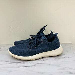 Allbirds Wool Runner Mizzle Navy Blue Sneaker Women’s Size 6